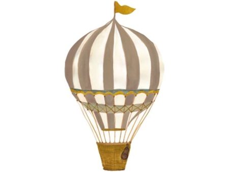 That s Mine Wall Stories Retro Air Balloon Small Brown For Cheap