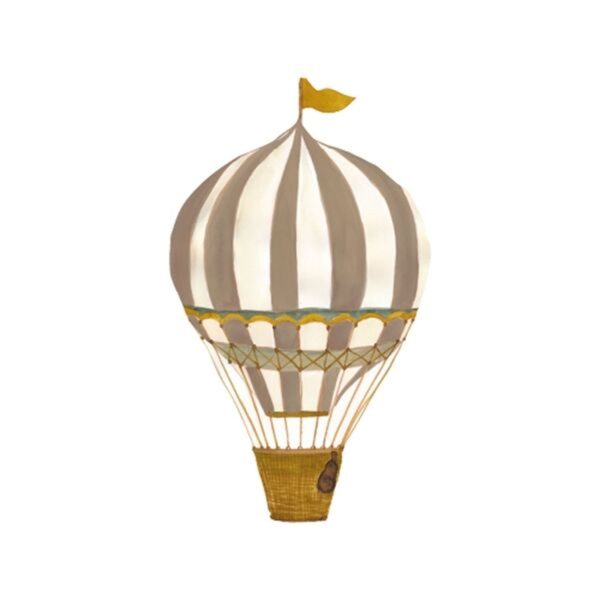 That s Mine Wall Stories Retro Air Balloon Small Brown For Cheap