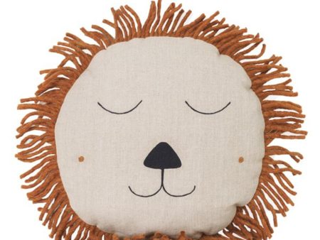 Ferm Living Safari Lion Cushion on Sale