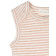 Serendipity Oat Offwhite Baby Tank Rib Stripe Cheap