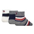 Tommy Hilfiger Newborn 3-pak Giftbox Strømper Tommy Original on Sale