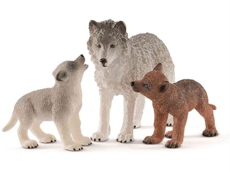 schleich® Wild Life Ulvemor m. Ulveunger Hot on Sale