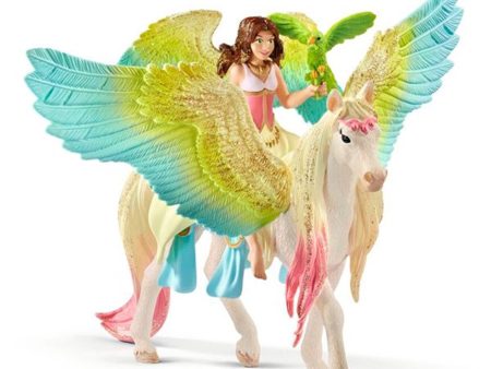 schleich® Bayala Feen Surah med Glitter Pegasus Cheap