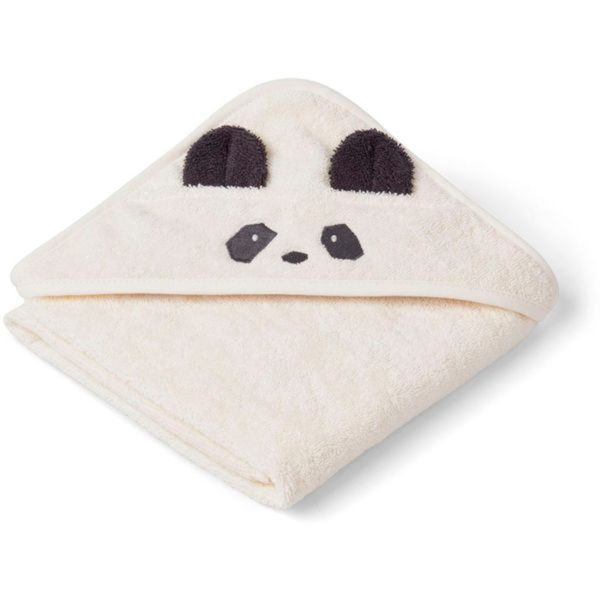 Liewood Albert Babyhåndklæde Panda Creme de la creme Online Sale