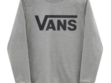 VANS Classic Crew Sweatshirt Cement Heather Sale