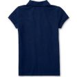 Polo Ralph Lauren Girl Short Sleeved Polo Refined Navy on Sale