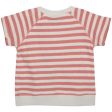 Sofie Schnoor Pink Off White Stripe T-shirt Hot on Sale