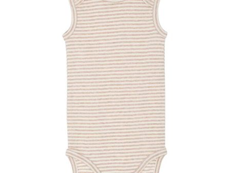 Serendipity Oat Offwhite Baby Tank Rib Stripe Cheap