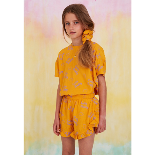 Soft Gallery Lemon Sunflower Dusty Shorts Supply